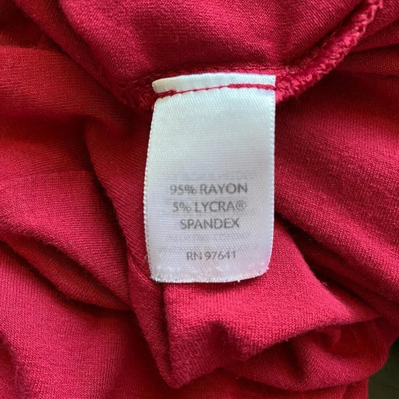 J.Jill Women's Large Wearever Collection Slim Ankle Soft Lounge Comfy Pants Red - Picture 16 of 16